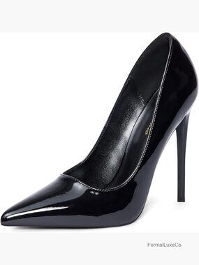 Pointed Toe Stiletto Pumps 4.7 Inch Heels Memory Foam Wedding Party Shoes
